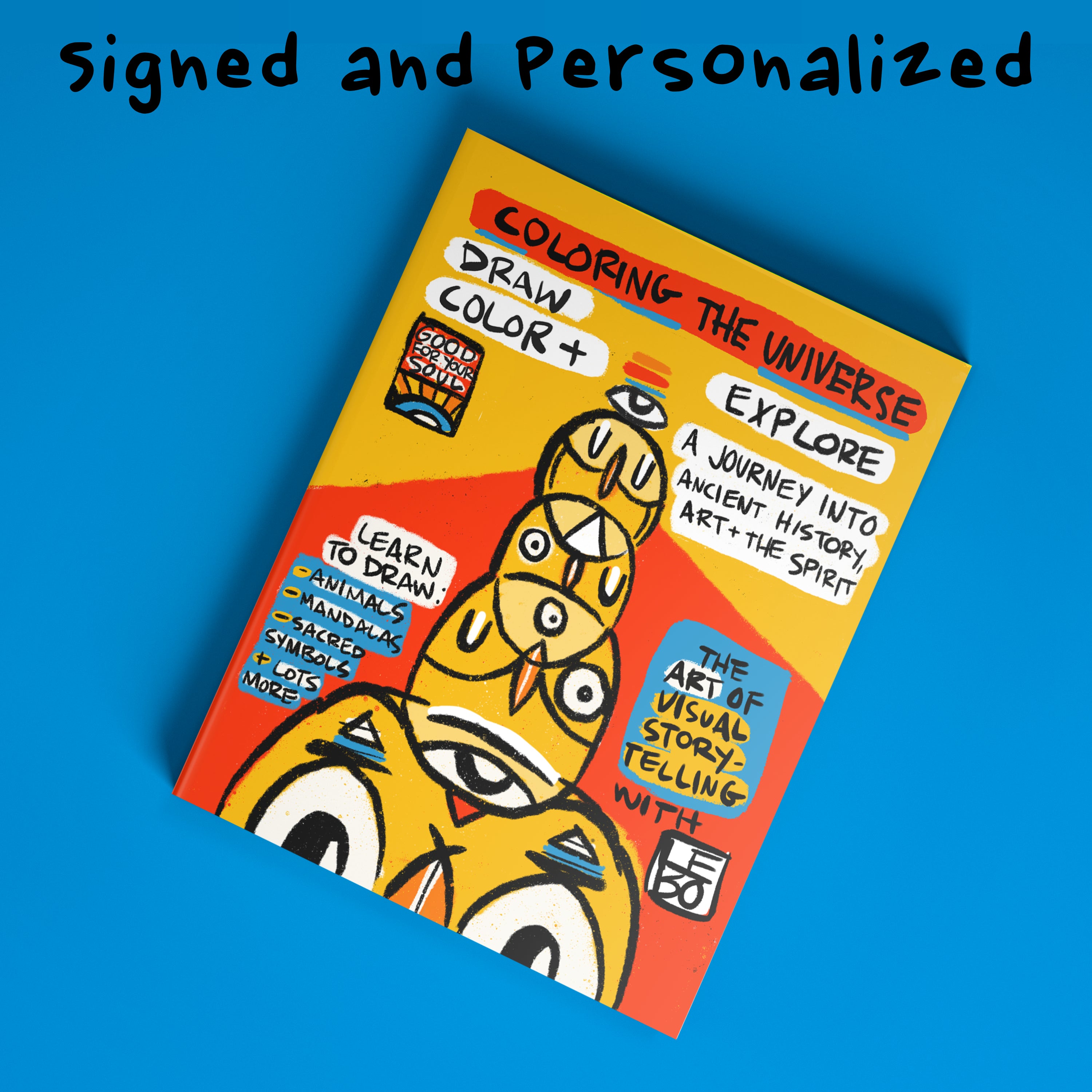 Coloring the Universe - Lebo Signed Coloring Book